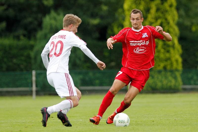 Football. Sparing. Podbeskidzie Bielsko-Biala - FK Trinec. 16.07.2016