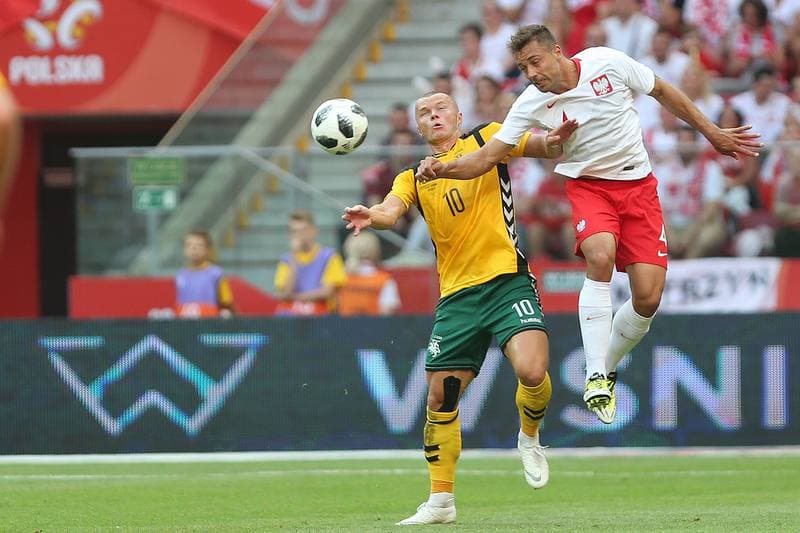 Football. International Friendly. Poland - Lithuania. 12.06.2018