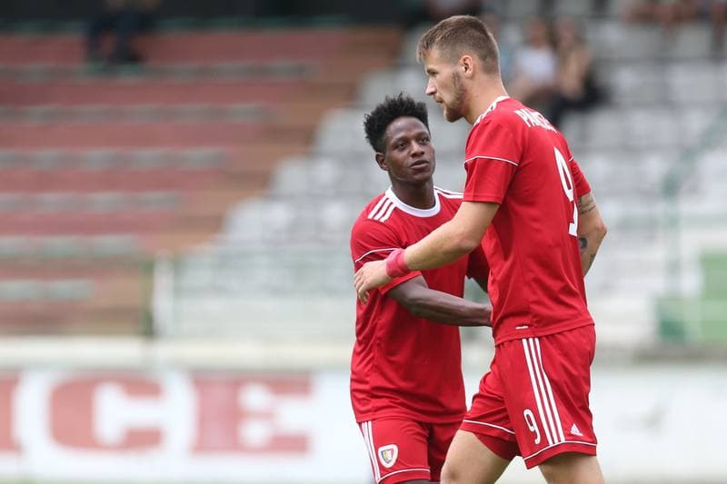Football. Sparing. Podbeskidzie Bielsko-Biala - Piast Gliwice. 07.07.2018