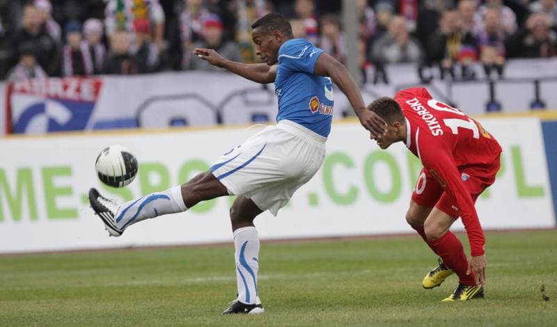 Football. Mloda Ekstraklasa. Gornik Zabrze - Lech Poznan. 08.05.2011