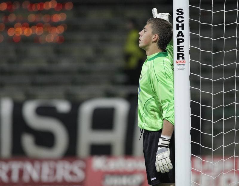 Football. I liga. GKS Katowice - LKS Lodz. 31.10.2010