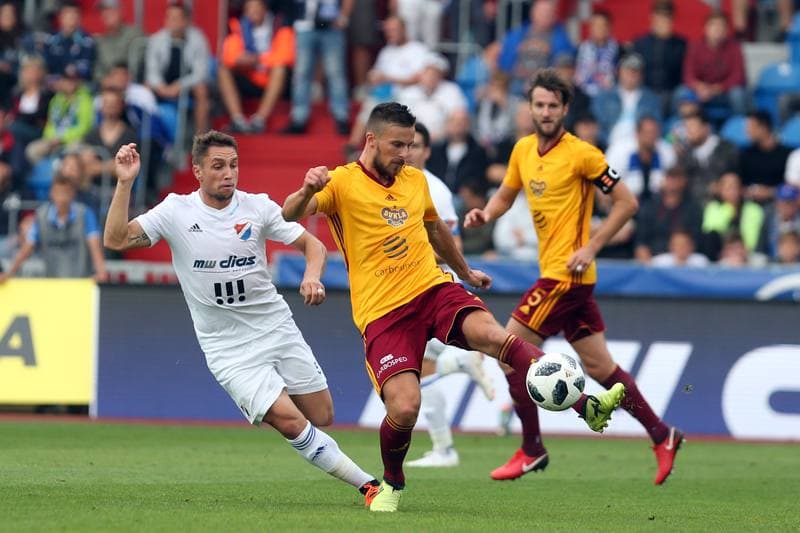 Football. Fortuna:Liga. Banik Ostrava - Dukla Praha. 25.08.2018