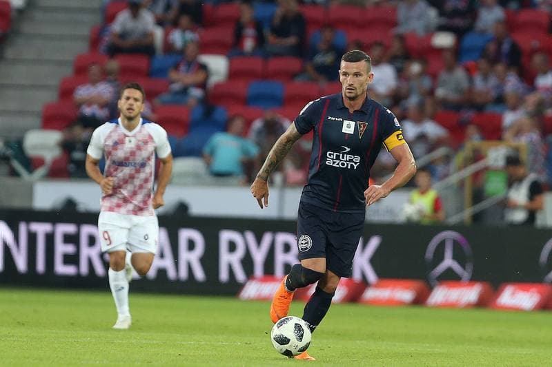 Football. Lotto Ekstraklasa. Gornik Zabrze - Pogon Szczecin. 31.08.2018