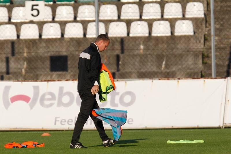 Football. Zaglebie Sosnowiec. Training. 22.09.2016