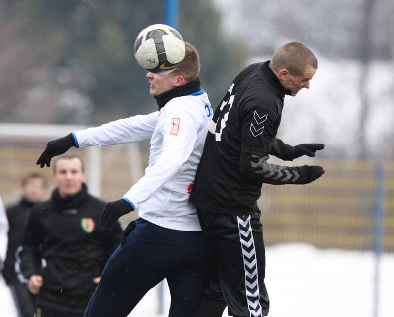 Football. Sparing. Gornik Zabrze - Korona Kielce. 02.02.2010