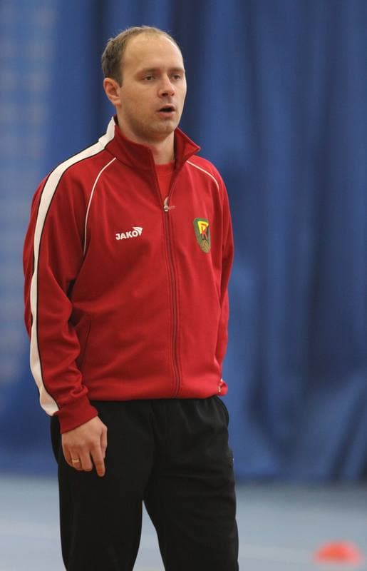 Football. Ruch Radzionkow. Training. 05.01.2011