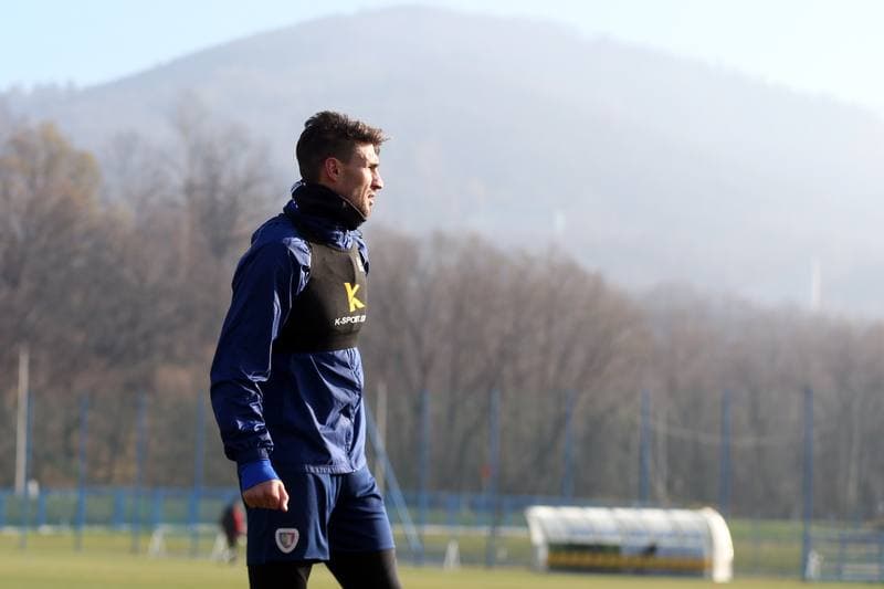 Football. Piast Gliwice. Training. 17.11.2018