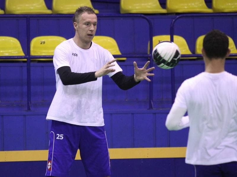 Football. Ruch Chorzow. Training. 10.01.2011