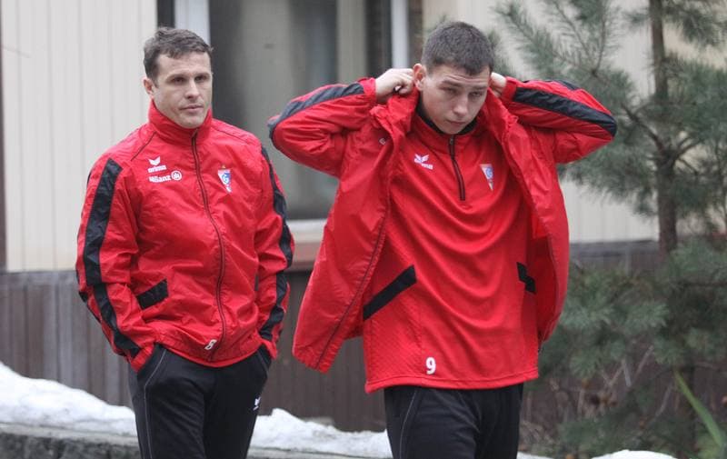Football. Gornik Zabrze. Training. 12.07.2011