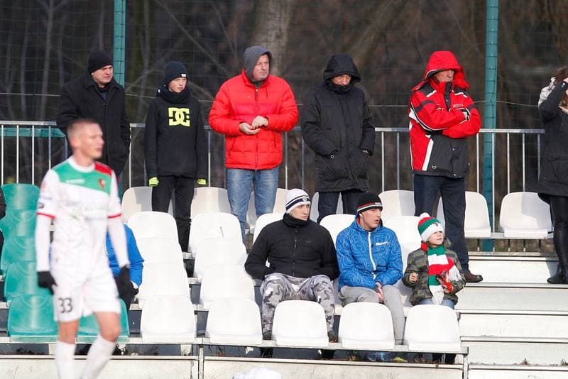 Football. Sparing. Zaglebie Sosnowiec - Polonia Bytom. 03.12.2016