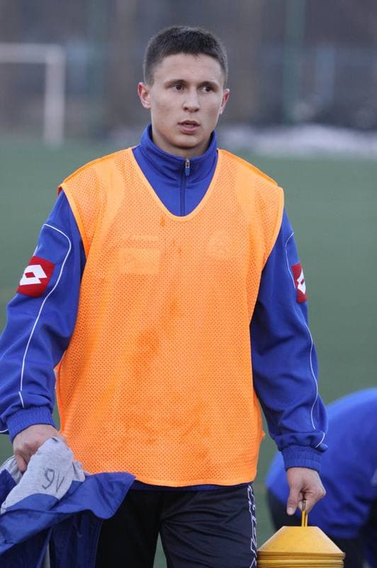 Football. Ruch Chorzow. Training. 10.01.2011