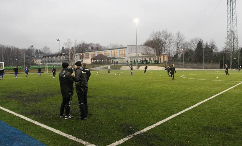 Football. Sparing. Polonia Bytom - Rakow Czestochowa. 19.01.2011