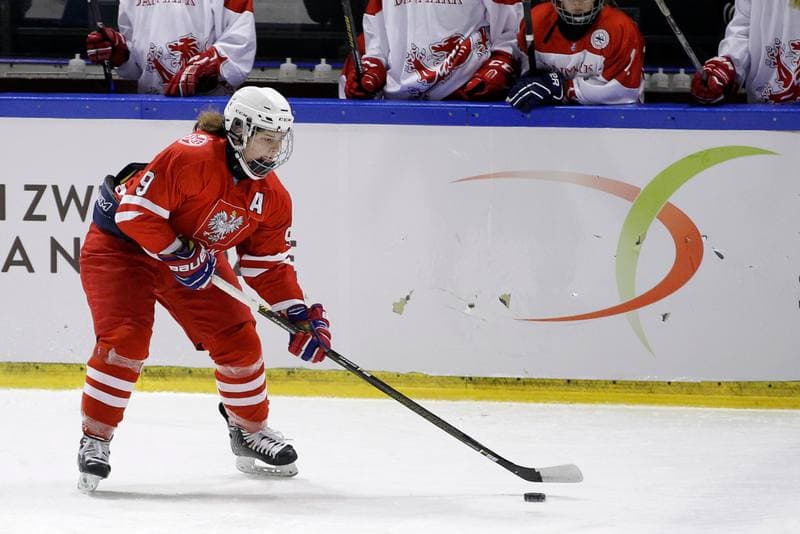 Ice Hockey. Women's U18 Friendly Match. Poland - Denmark. 06.01.2017