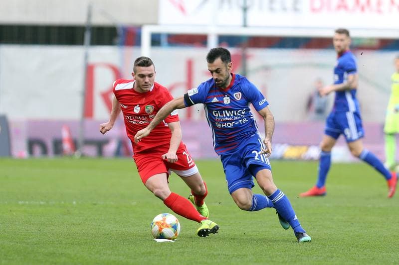 Football. Lotto Ekstraklasa. Piast Gliwice - Miedz Legnica. 17.03.2019