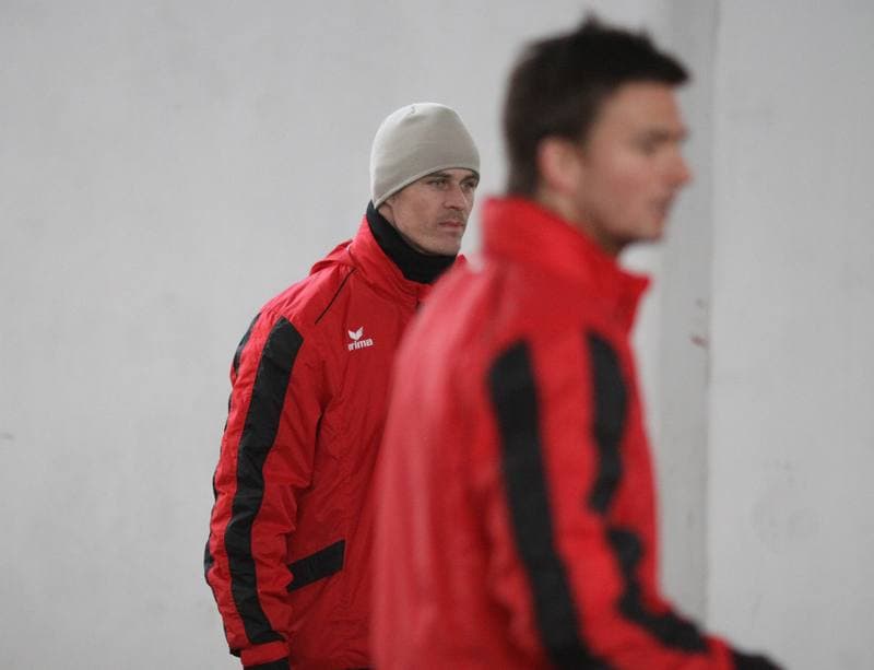 Football. Gornik Zabrze. Training. 12.07.2011