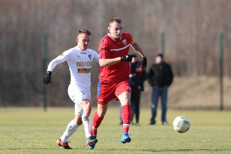 Football. Sparing. Zaglebie Sosnowiec - Polonia Bytom. 25.02.2017