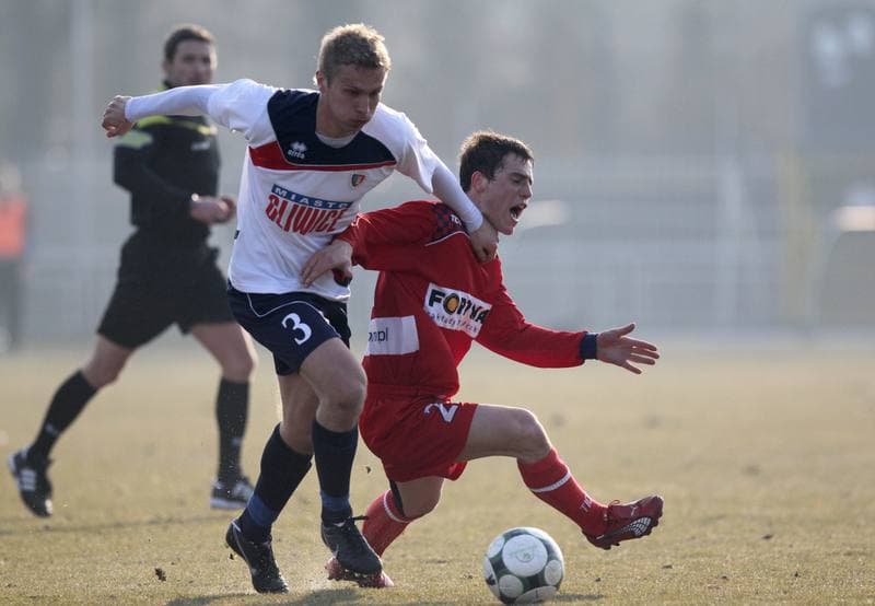 Football. I liga. Piast Gliwice - Odra Wodzislaw Slaski. 05.03.2011