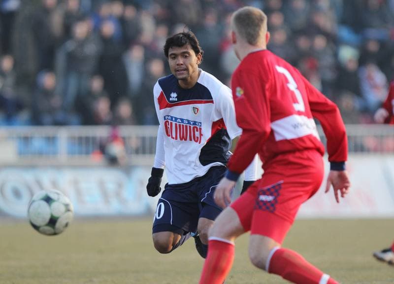 Football. I liga. Piast Gliwice - Odra Wodzislaw Slaski. 05.03.2011