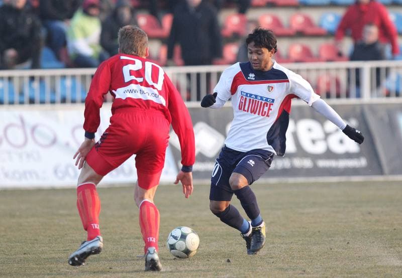 Football. I liga. Piast Gliwice - Odra Wodzislaw Slaski. 05.03.2011