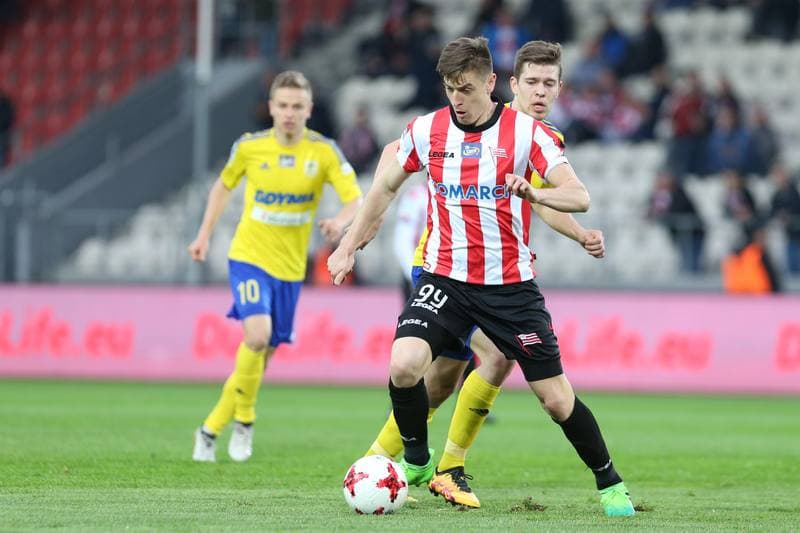 Football. Lotto Ekstraklasa. Cracovia Krakow - Arka Gdynia. 08.05.2017