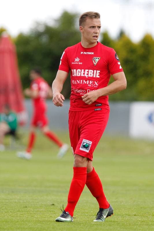 Football. Sparing. Zaglebie Sosnowiec - Karpaty Lwow. 01.07.2017