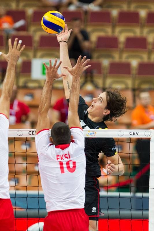 Volleyball. CEV EuroVolley 2017. Belgium - Turkey. 27.08.2017