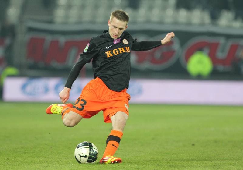Football. T-Mobile Ekstraklasa. Cracovia Krakow - Zaglebie Lubin. 02.03.2012