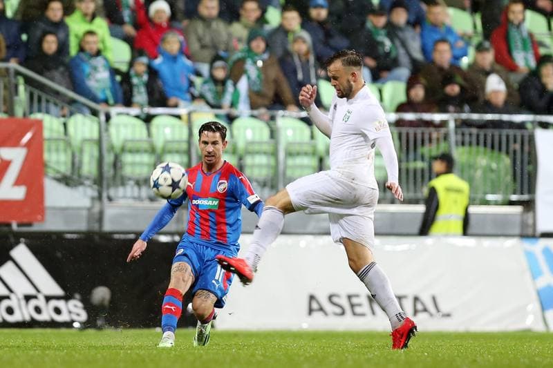 Football. HET Liga. MFK Karvina - Viktoria Plzen. 27.10.2017