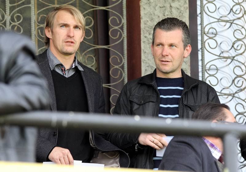 Football. Bytom I liga. Ruch Radzionkow - Odra Wodzislaw Slaski. 17.04.2011