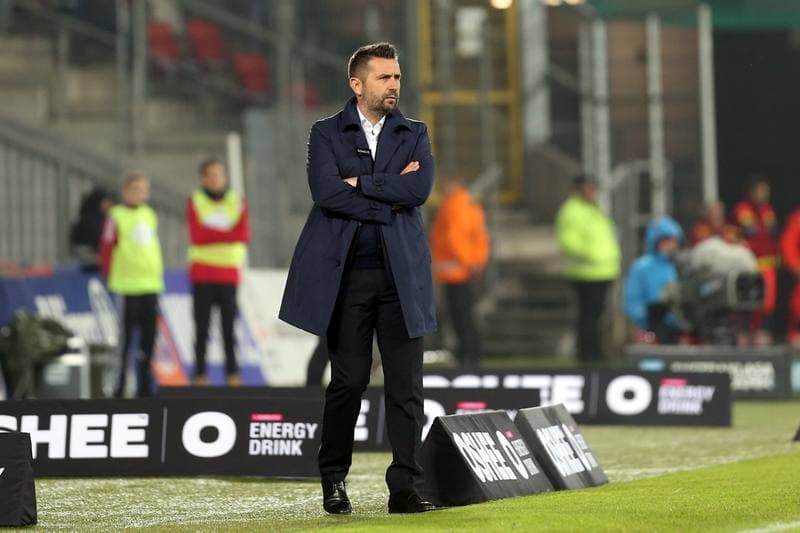 Football. Lotto Ekstraklasa. Gornik Zabrze - Lech Poznan. 04.11.2017