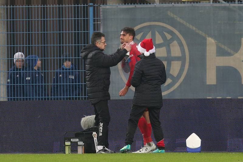 Football. Lotto Ekstraklasa. Piast Gliwice - Lech Poznan. 03.12.2017