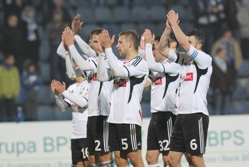 Football. Remes Puchar Polski. Ruch Chorzow - Legia Warsaw. 16.03.2010