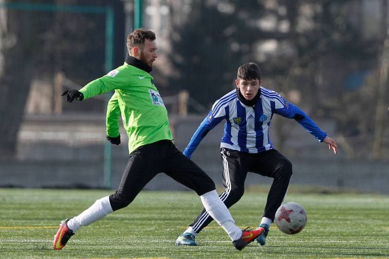 Football. Sparing. Ruch Chorzow - Rozwoj Katowice. 31.01.2018