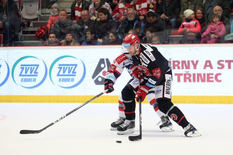 Ice Hockey. Tipsport Extraliga. Ocelari Trinec - Dynamo Pardubice. 02.03.2018