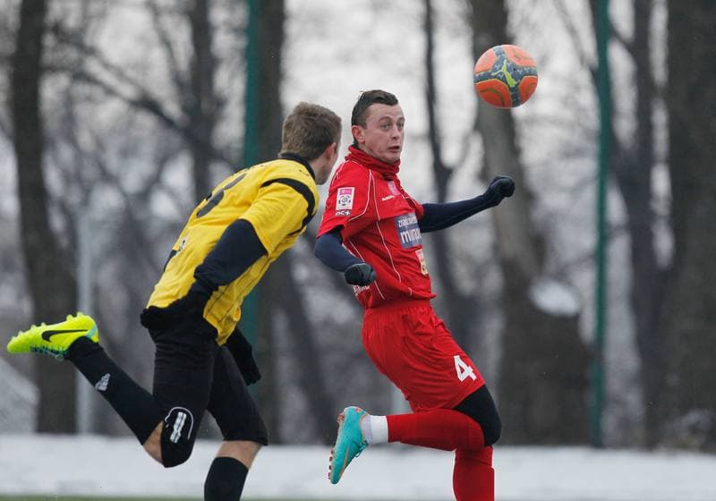 Football. Friendly Match. Podbeskidzie Bielsko Biala - Sandecja Nowy Sacz. 23.01.2014