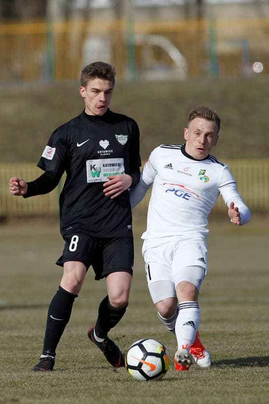 Football. II Liga. Rozwoj Katowice - GKS Belchatow. 24.03.2018