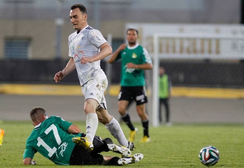 Football. I Liga. Energetyk ROW Rybnik - GKS Belchatow. 09.05.2014