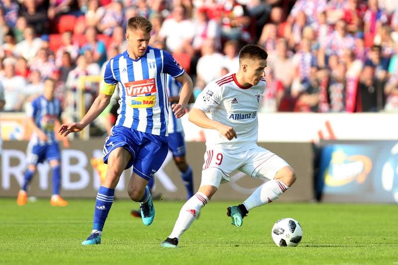 Football. Lotto Ekstraklasa. Gornik Zabrze - Wisla Plock. 21.04.2018