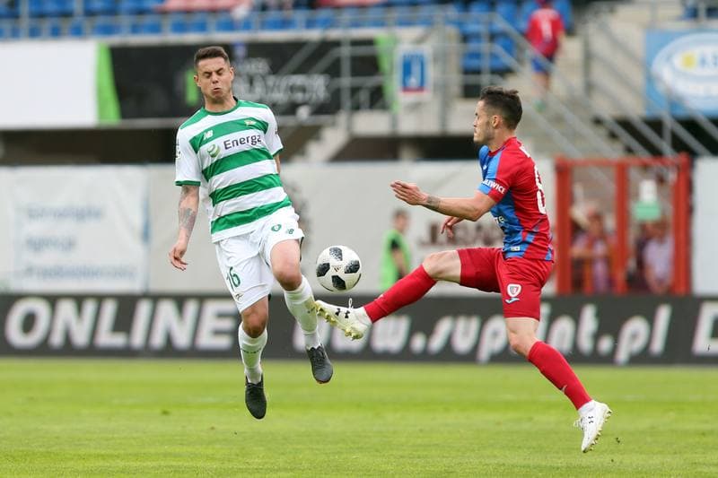 Football. Lotto Ekstraklasa. Piast Gliwice - Lechia Gdansk. 08.05.2018