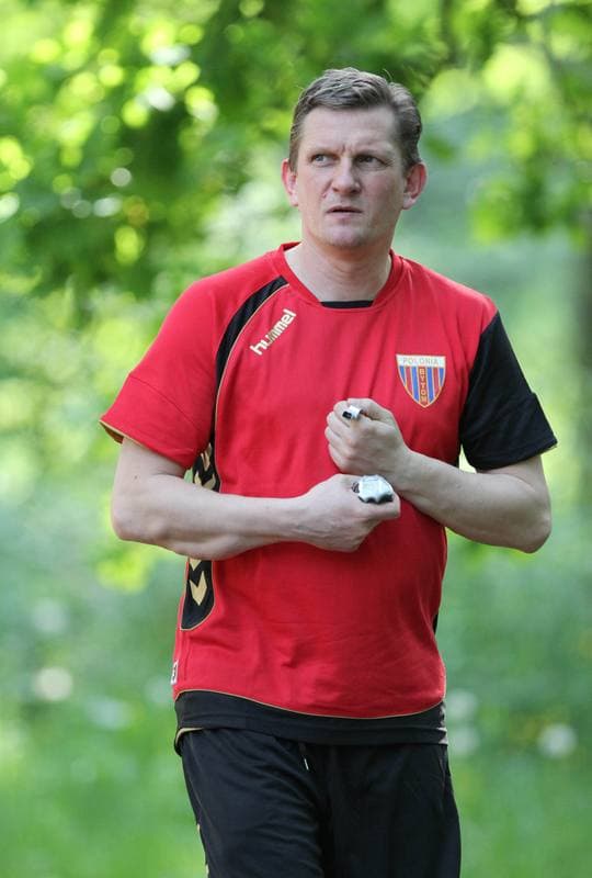 Football. Polonia Bytom. Training. 24.05.2011