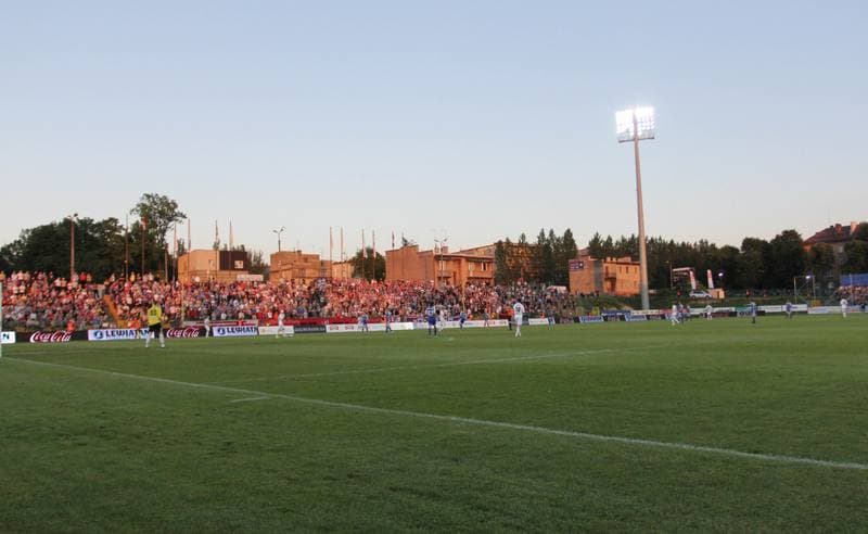 Football. I liga. Podbeskidzie Bielsko-Biala - Sandecja Nowy Sacz. 25.05.2011