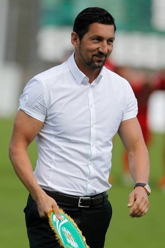 Football. Sparing. Zaglebie Sosnowiec - Karpaty Lwow. 08.07.2018