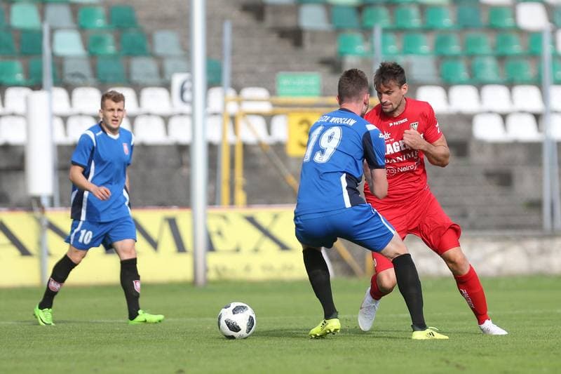 Football. Sparing. Zaglebie Sosnowiec - Sleza Wroclaw. 16.07.2018