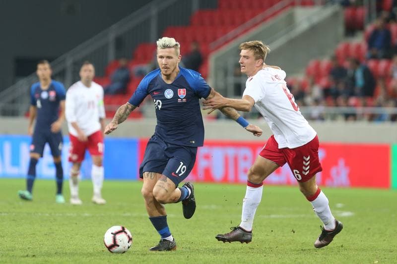 Football. International Friendly. Slovakia - Denmark. 05.09.2018