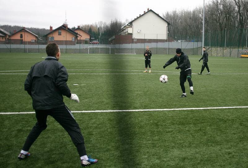 Football. GKS Katowice. Training. 29.06.2015