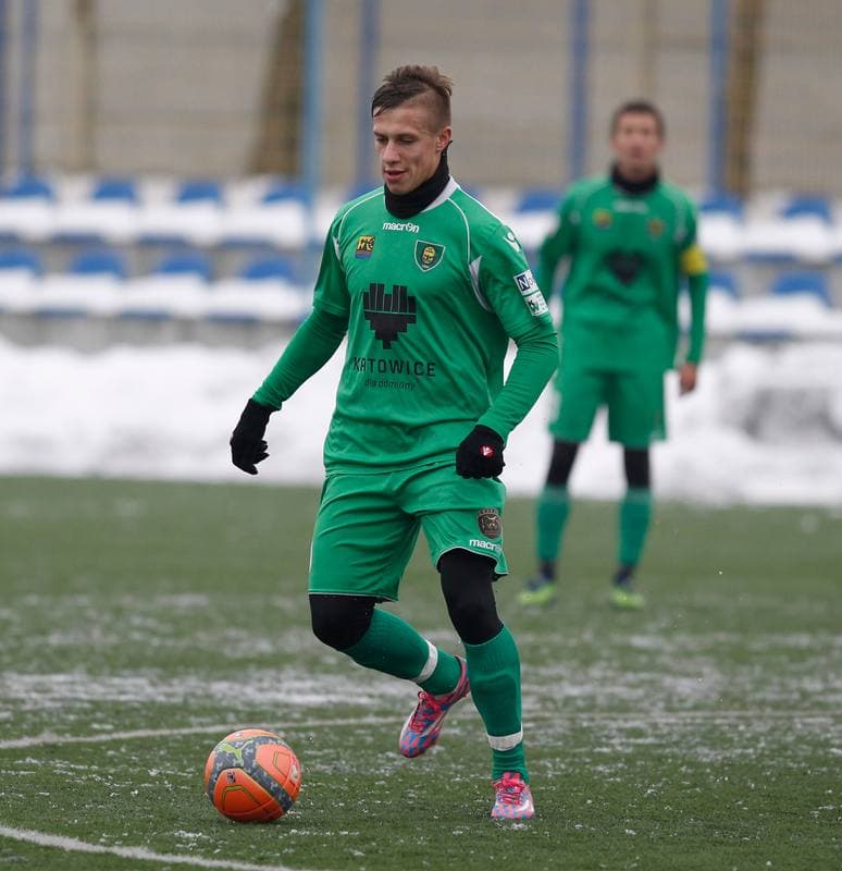 Football. Friendly Match. GKS Katowice - Rakow Czestochowa. 28.01.2015