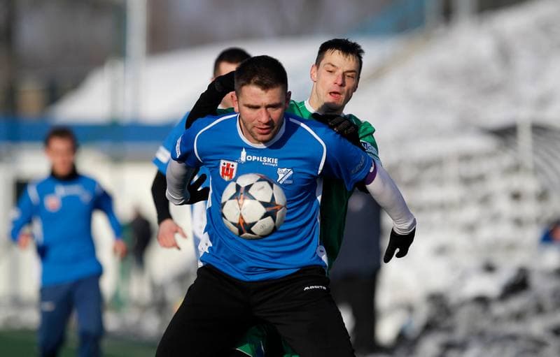 Football. Friendly Match. GKS Katowice - MKS Kluczbork. 31.01.2015