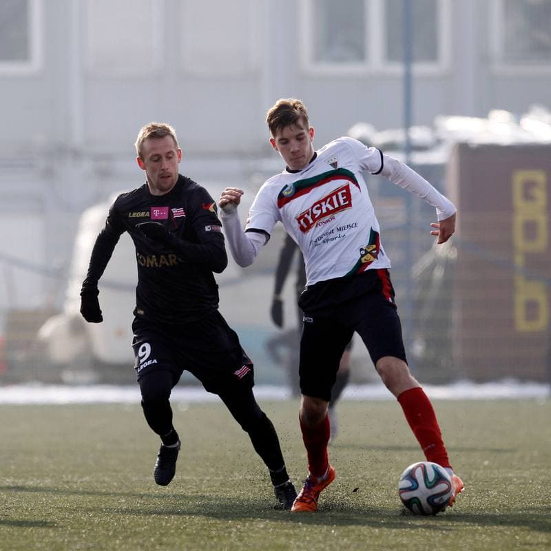 Football. Friendly Match. GKS Tychy - Cracovia Krakow. 07.02.2015