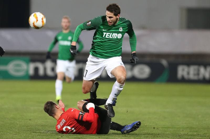 Football. UEFA Europa League. FK Jablonec - Stade Rennais FC. 29.11.2018