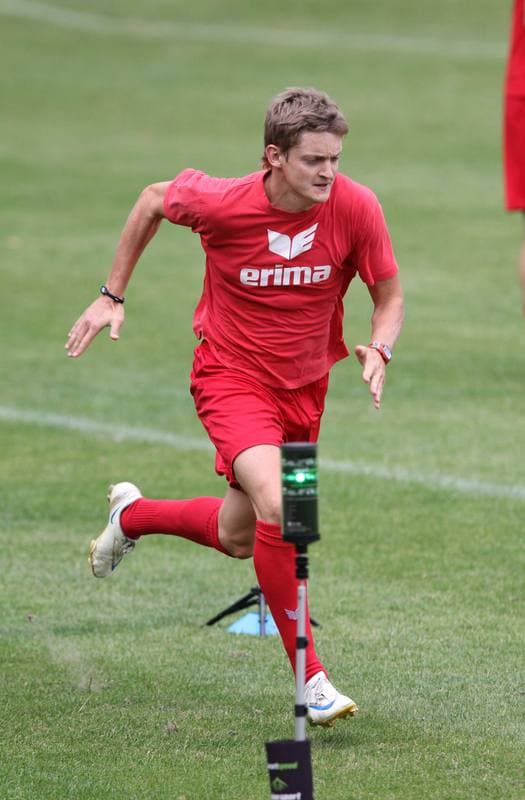 Football. Gornik Zabrze. Training. 12.07.2011